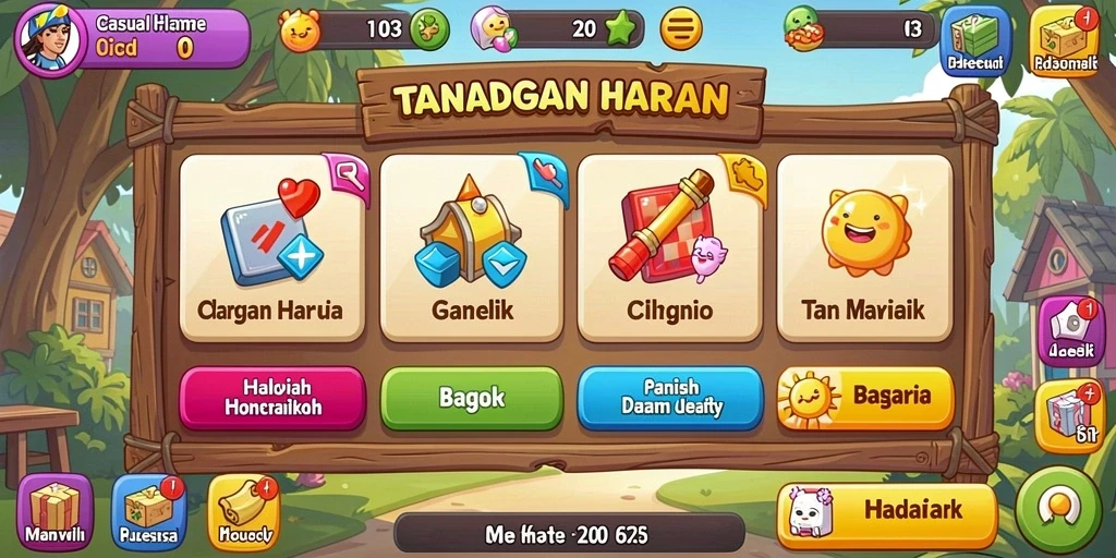 Fitur sosial yang memungkinkan interaksi antar pemain.