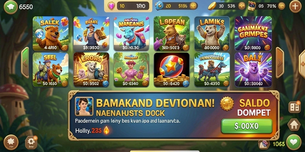 Sistem reward yang mendorong pemain untuk berprestasi.