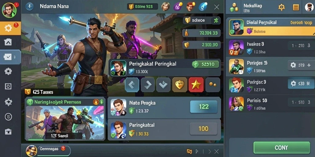 Interaksi sosial yang membuat game semakin menyenangkan.