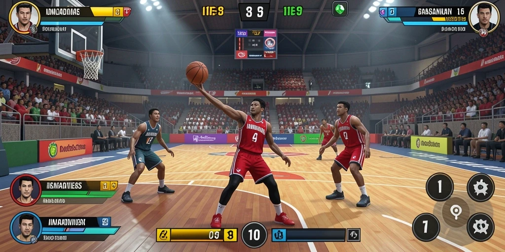 Fitur multiplayer yang memungkinkan bermain bersama teman.