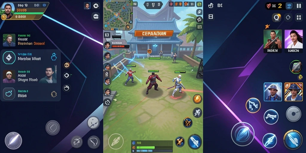 Mode multiplayer untuk bertarung bersama teman.