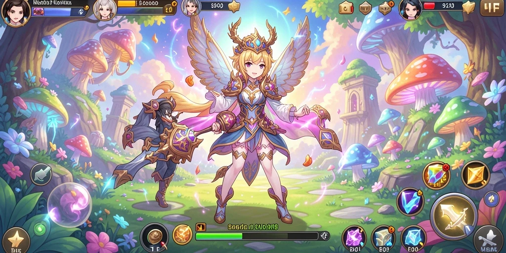 Gambar item dan senjata yang bisa digunakan dalam permainan.