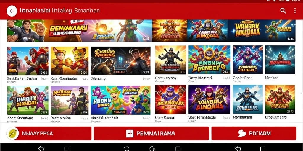 Tampilan antarmuka yang ramah pengguna dan menarik.