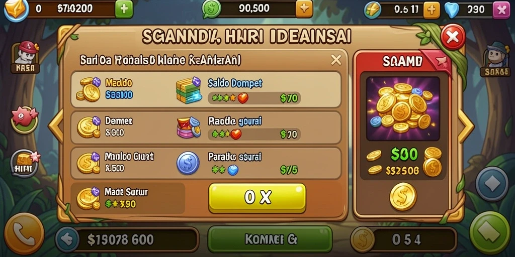 Beragam pilihan permainan seru untuk semua usia.